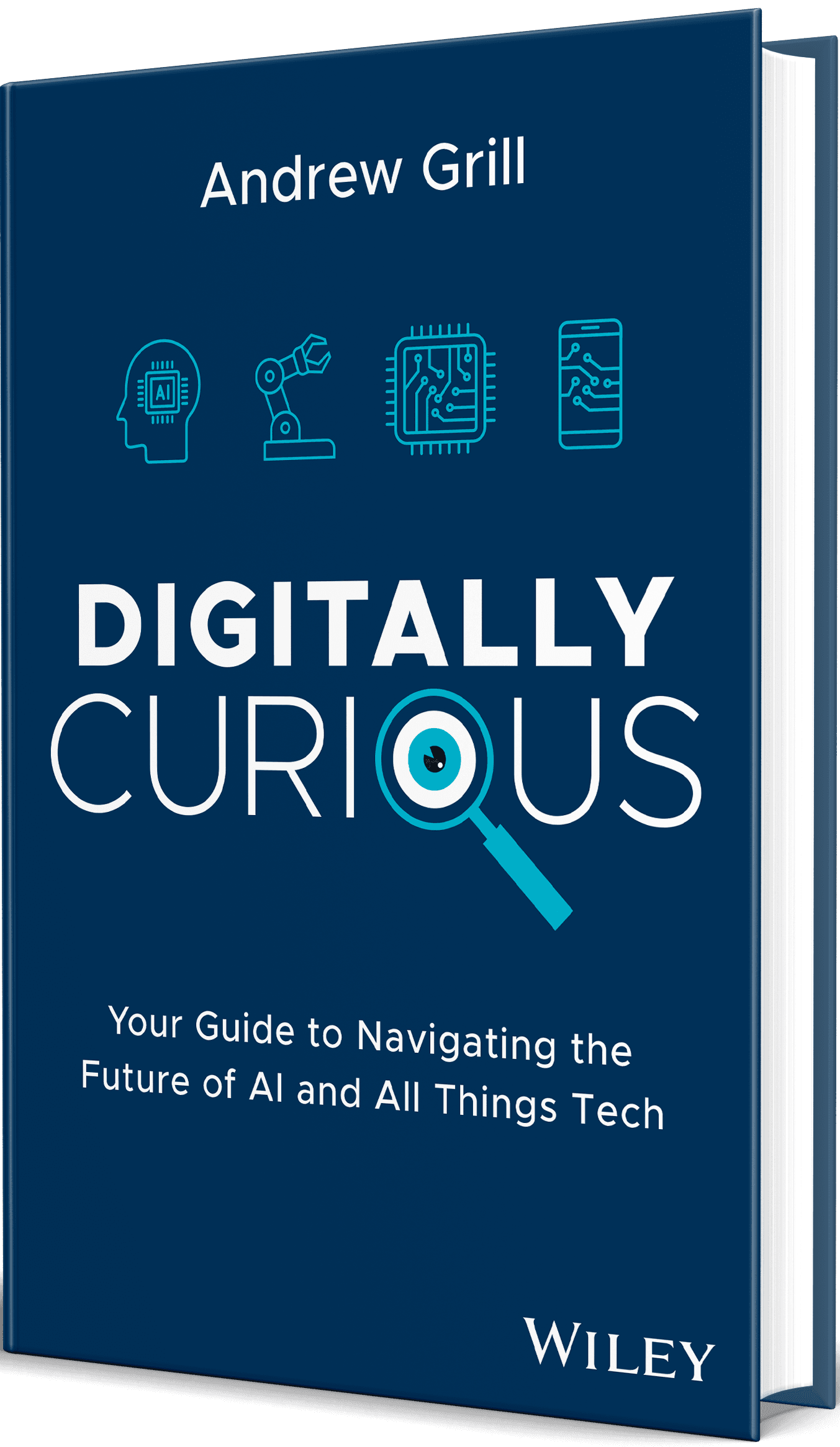 Digitally Curious by Andrew Grill - book cover