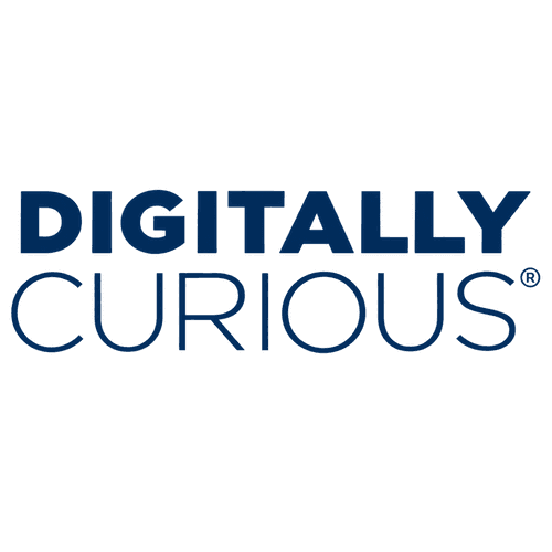 Digitally Curious logo with two-line blue text: 'DIGITALLY' on top and 'CURIOUS' below.